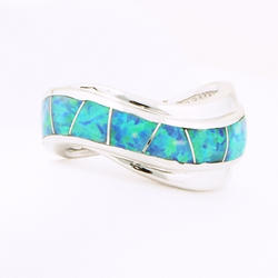 Opal Wave Ring