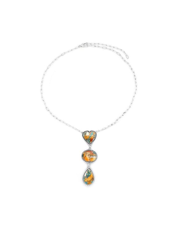 .925 Sterling Silver with Copper Turquoise