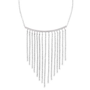 Sterling Silver Multi Strand Necklace